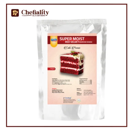 Prime Kuisine Red Velvet ( Maroon Shade ) Pre-Mix
