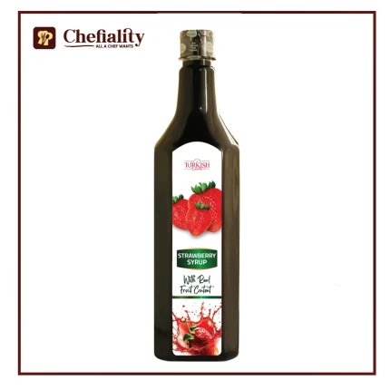 Turkish Cuisine Strawberry Fruit Syrup