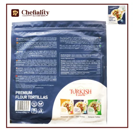 Wrapster Premium Flour Tortillas 6 Pc's