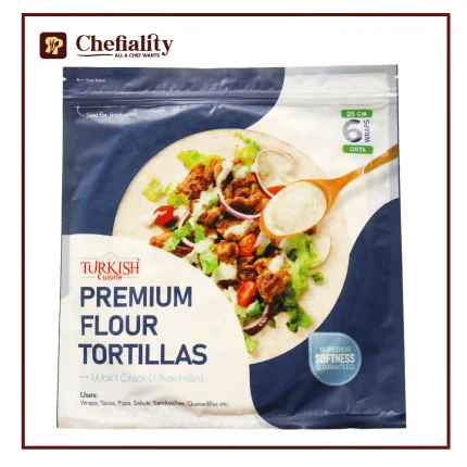 Wrapster Premium Flour Tortillas 6 Pc's
