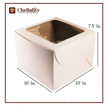 Cake Box 10x10x7.5