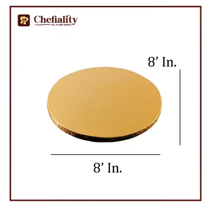 Cake Base Drum 8x8