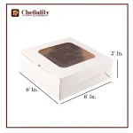 Brownie Box 6x6x2