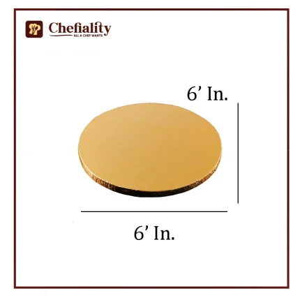 Cake Base Drum 6x6