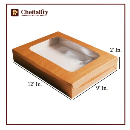 Brownie Box 12x9x2 ( 12 Pc's Capacity )