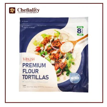 Wrapster Premium Flour Tortillas 8 Pc's